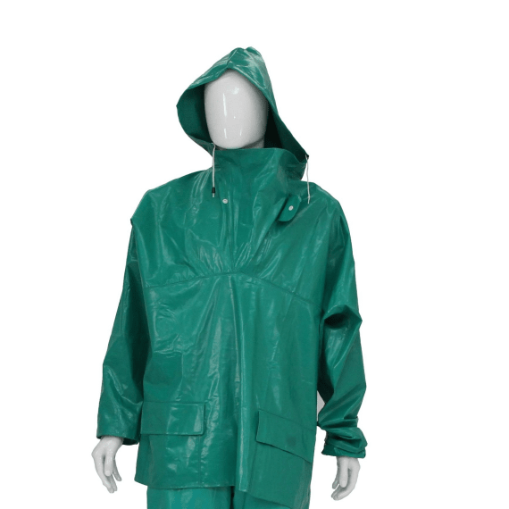 dromex pvc storm jacket green picture 1