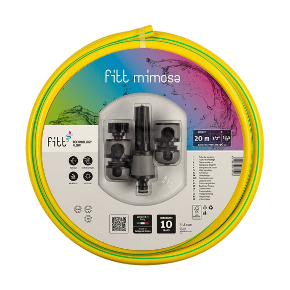 fitt mimosa garden hose kit 12mmx20m picture 1