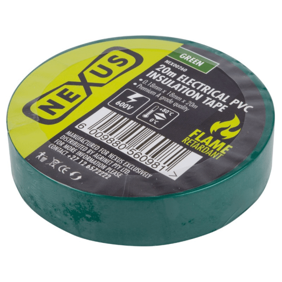 nexus insulation tape 20m green picture 1