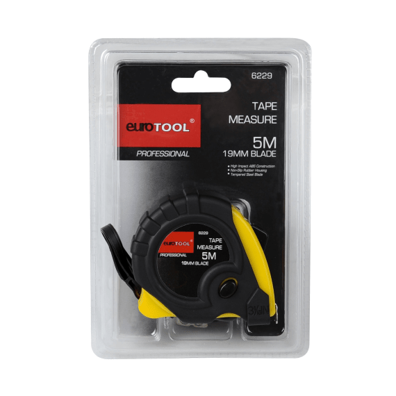 eurotool measure tape 5m x19mm picture 1