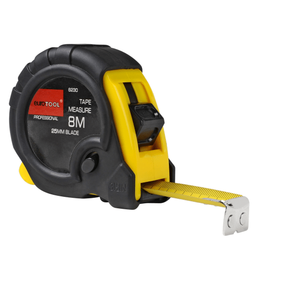 eurotool tape measure 8m x 25mm picture 1