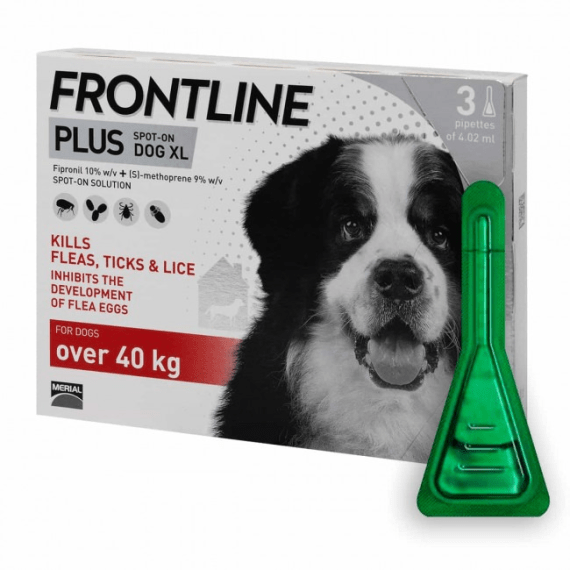 frontline plus x large dog tick and flea treatment picture 1