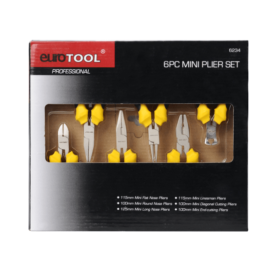 eurotool mini plier set 6 piece picture 1