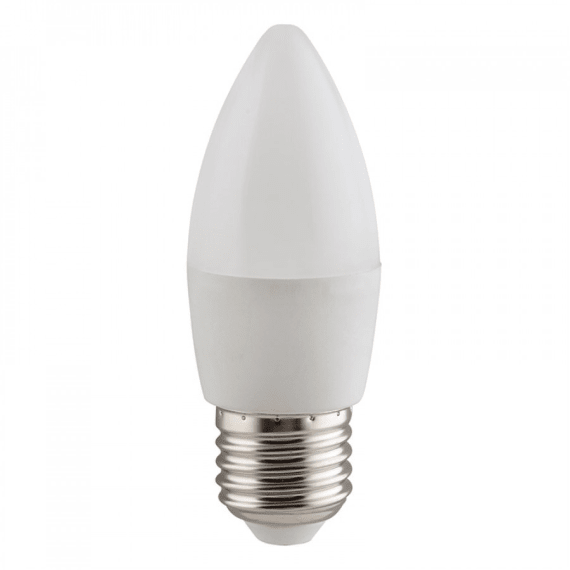 eurolux lamp led candle dimmable e27 ww 5w picture 1