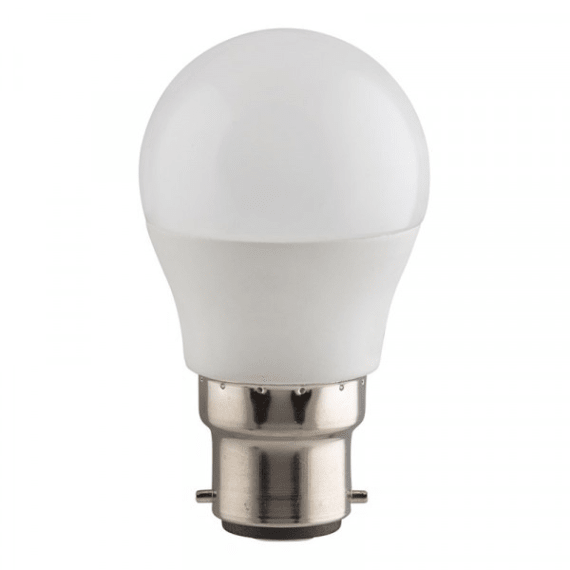 eurolux lamp led golfball dimmable b22 ww 5w picture 1