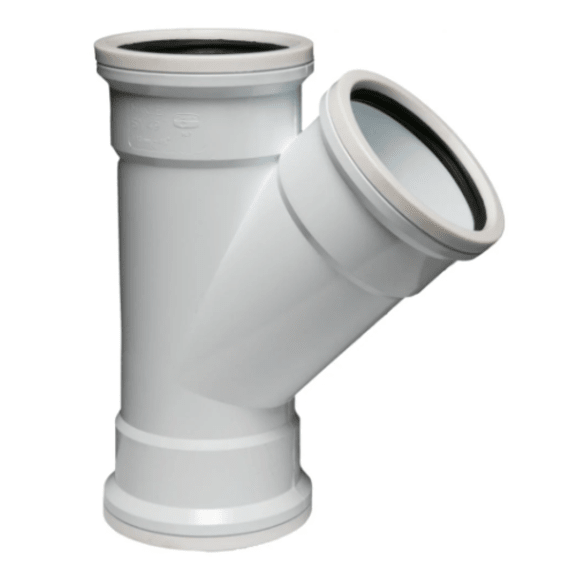 dpi pvc junction soil vent pln sgl 110x45 picture 1