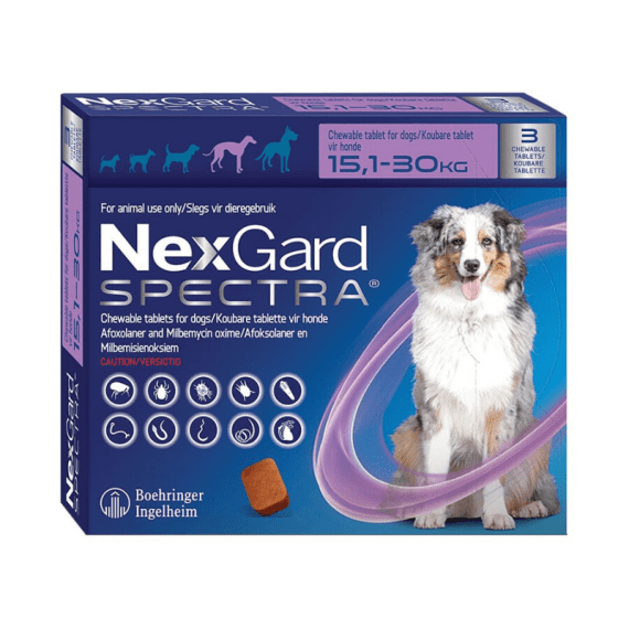 nexgard spectra large tab 15 1 30kg picture 1