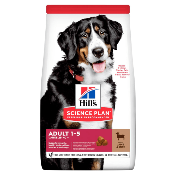 hill s sp adult large breed dog food lamb rice picture 1