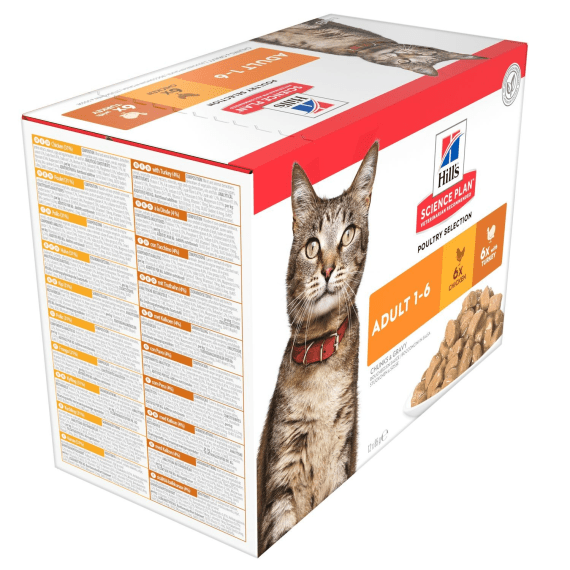 hills sp feline adult multi pouches picture 2