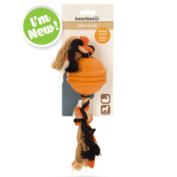 beeztees sumo fit ball orange picture 1