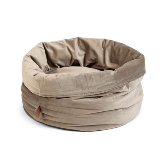 beeztees dbl cat basket flucco grey picture 1