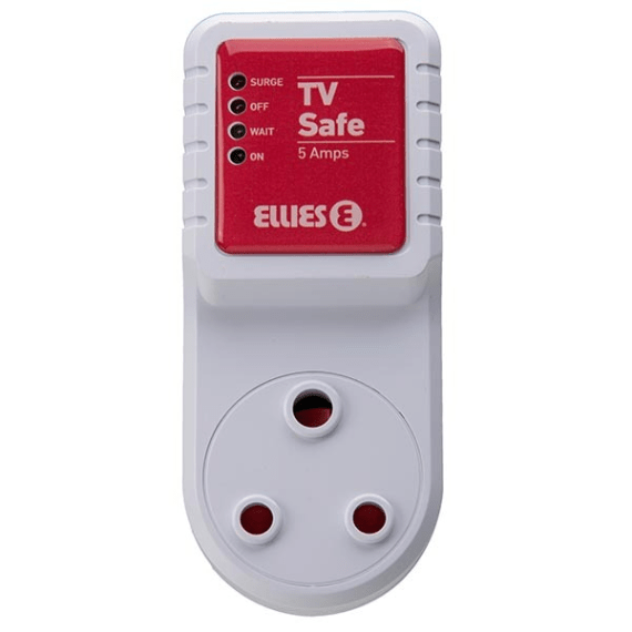 ellies tv safe plug v protect wht 178mm picture 1