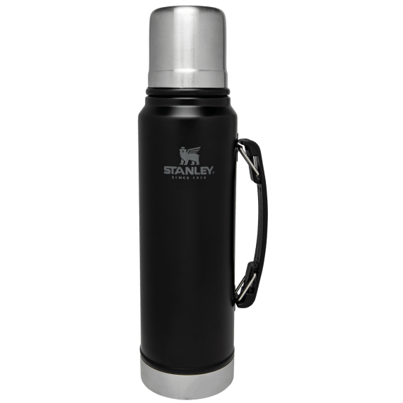 stanley classic vacuum flask 1l black picture 1