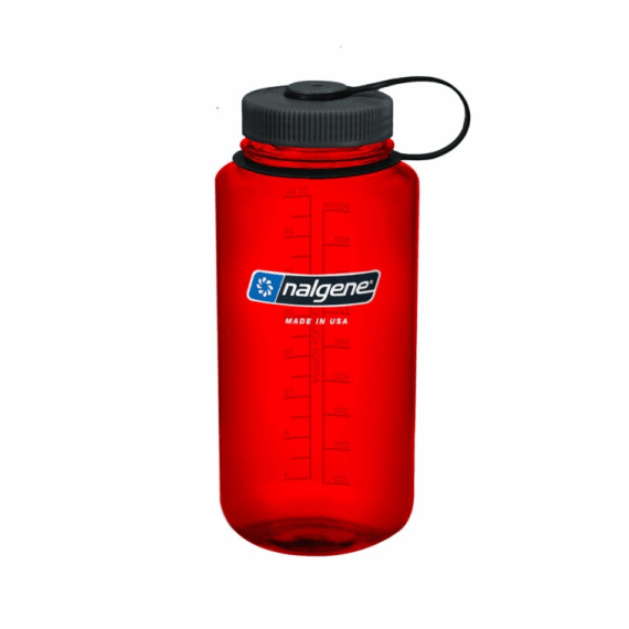 nalgene 32oz wide mouth water bottle red picture 1