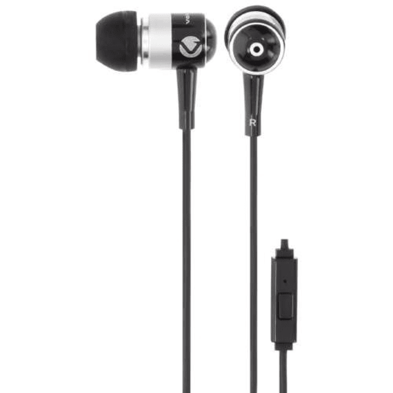 volkano stannic earphones with mic black picture 2