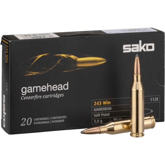 sako gamehead 243 win 90gr sp ammo 20 picture 1