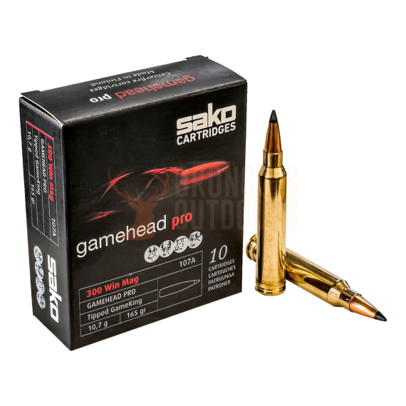 sako gamehead pro 300 win mag ammo 165gr 10 picture 1