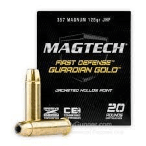 magtech guardian gold 357 mag 125gr jhp ammo 20 picture 1