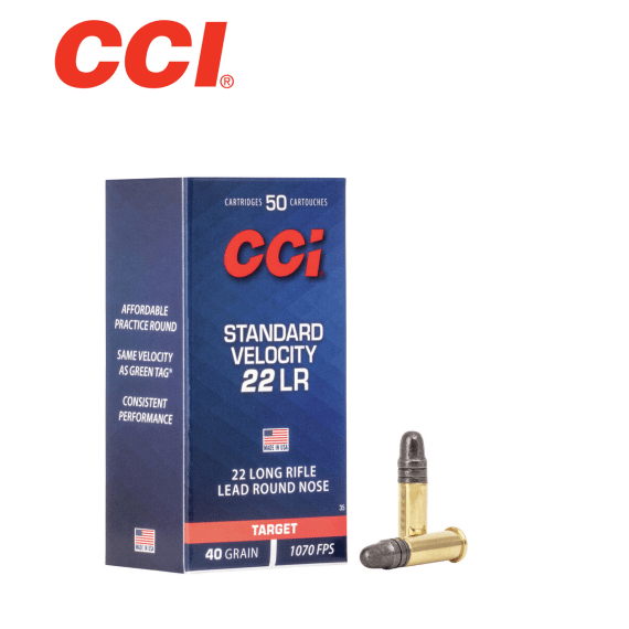 ammo 22 lr cci std velocity paper pack50 picture 1