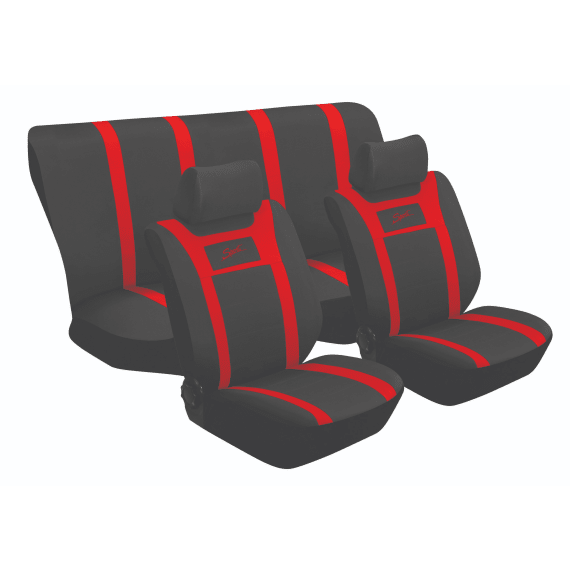 stingray sport 6pce seat cover red picture 1