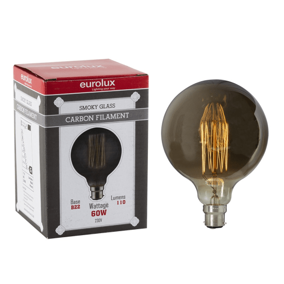 eurolux lamp filament smokey m m b22 60w picture 1