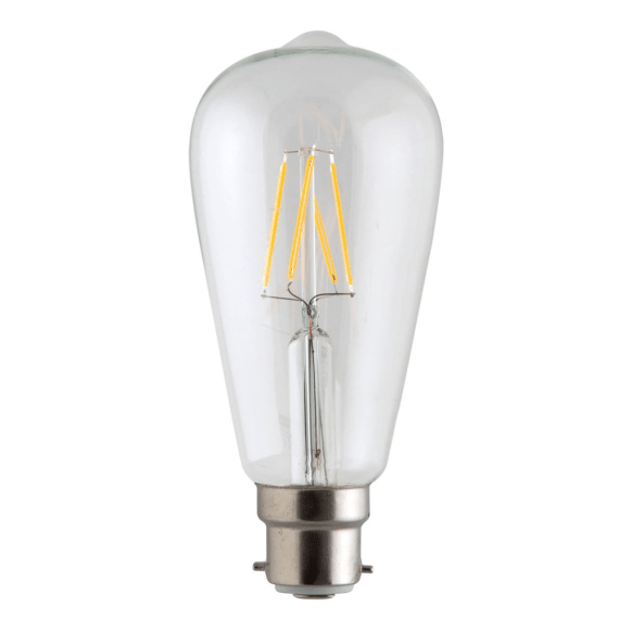 eurolux lamp filament led b22 ww 4w picture 2