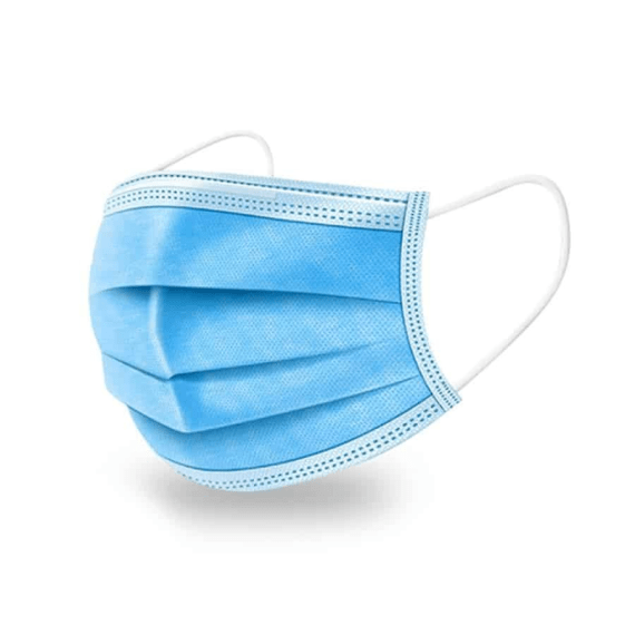 dromex 3ply ear loop mask 50 blue picture 1