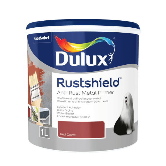dulux rustshield primer wb red oxide picture 1
