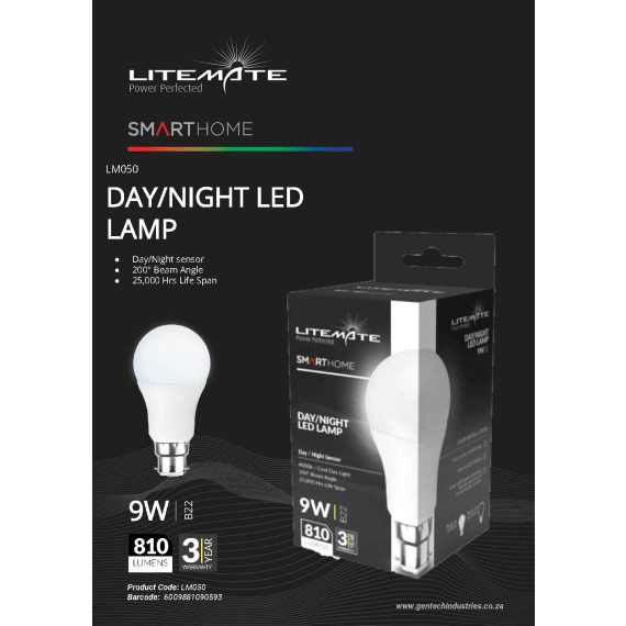 litemate day night led lamp 9 watt picture 2