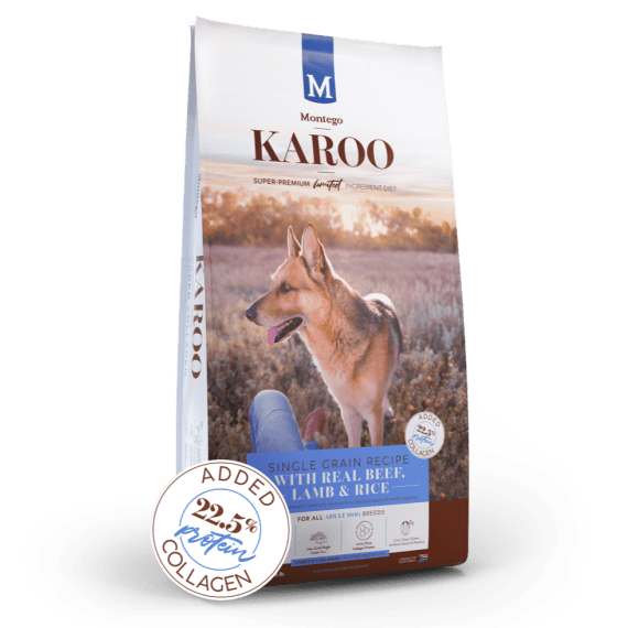 montego karoo dog food dry collagen lamb rice picture 1