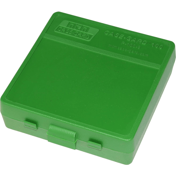 mtm 380 9mm cal 100 round flip top ammo box picture 1