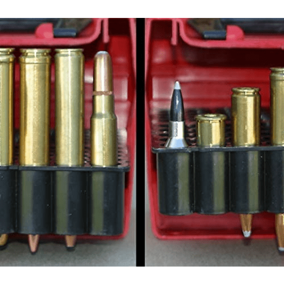 mtm r 100 deluxe 100 round rifle ammo box picture 3