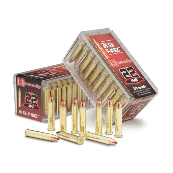 hornady 22 wmr 30gr v max varmint rimfire ammo 50 picture 1