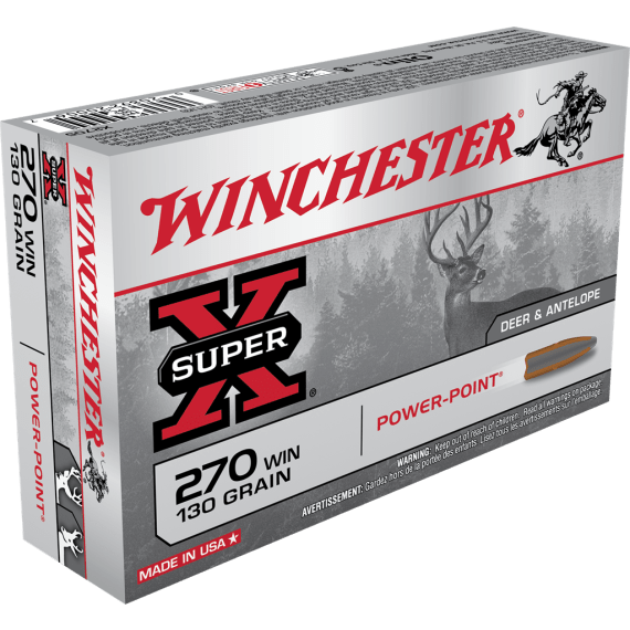 winchester super x 270win 130gr pp ammo 20 picture 1