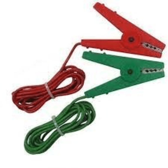 stafix croc clips and leads grn red picture 1