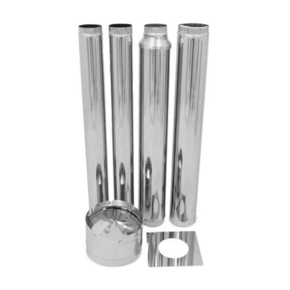 Megamaster Stainless Steel Flue Kit 150mm | Agrimark