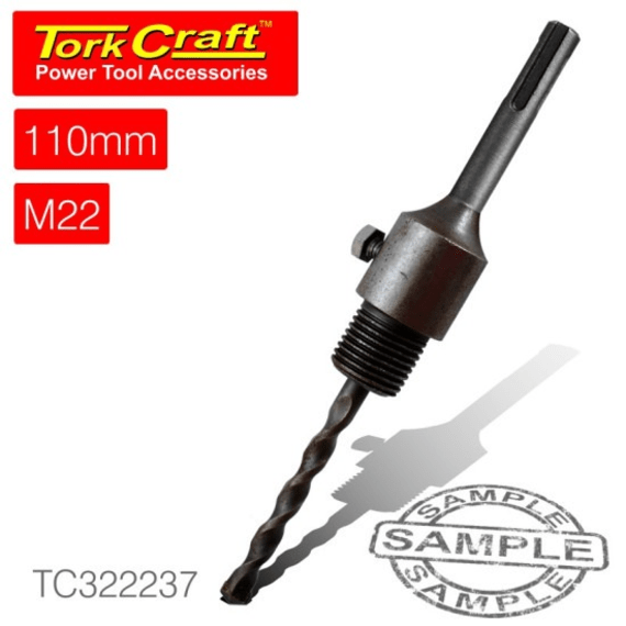 t craft adaptor sds plus 110mm x m22 tct picture 1