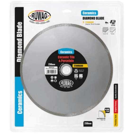 ruwag cutdisc 230 diamond blade std tile picture 1