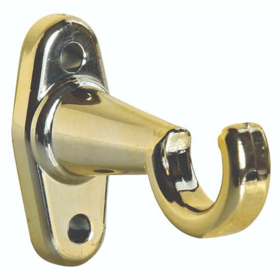 kirtech bracket plastic brass 16mm 2pk picture 1