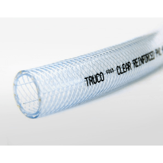 truco hose clear reinforced pvc picture 1