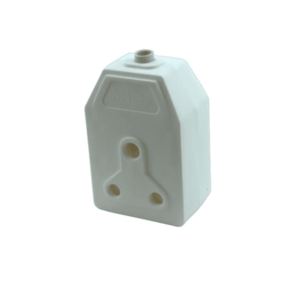 coupler janus dbl nylon wht picture 1