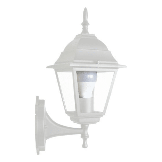 flash lantern 4 panel upfacing e27 wht picture 1