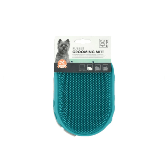 m pets grooming mitt rubber picture 1