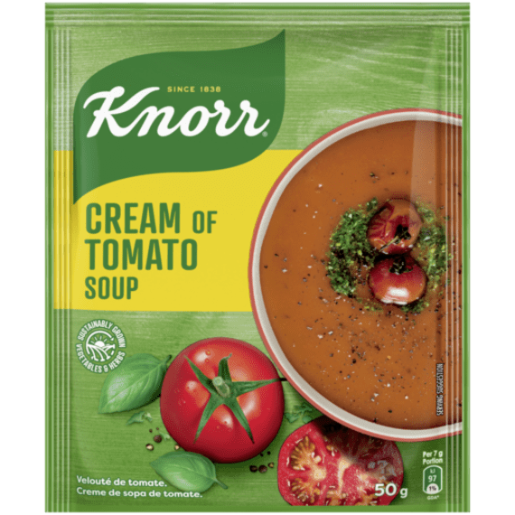 knorr soup cream of tomato 50g picture 1