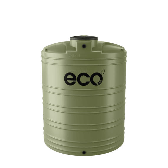 eco water tank green vertical 2400l picture 1