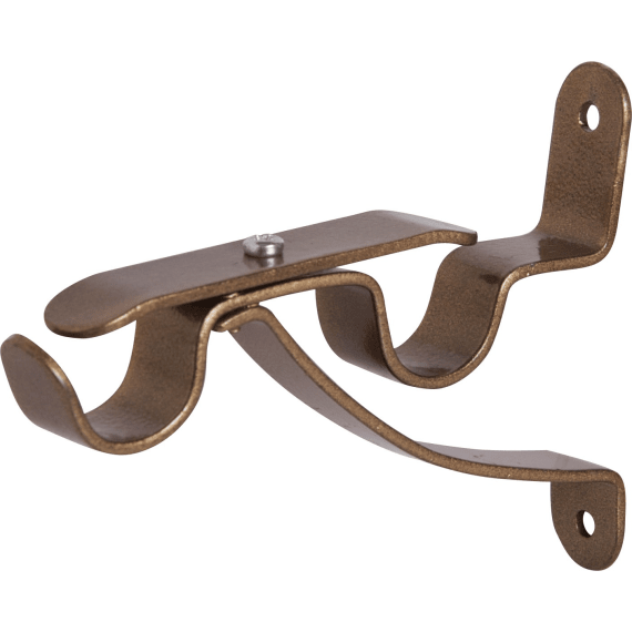 kirtech bracket double f steel bronze 25mm 2pk picture 1