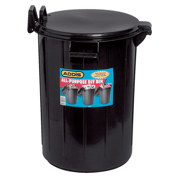 addis all purpose diy bin with lid 55l picture 1