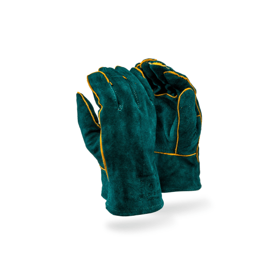 dromex gloves weldmaster wrist green picture 1