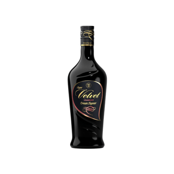 cape velvet cream liqueur strawberry 750ml picture 1