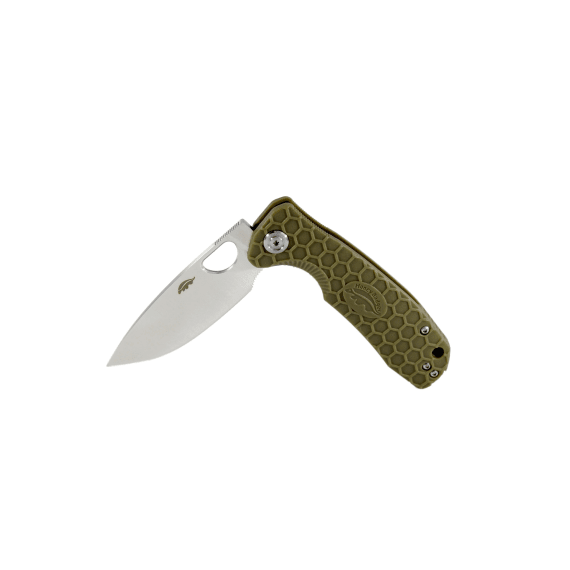 honeybadger medium flipper knife tan picture 2